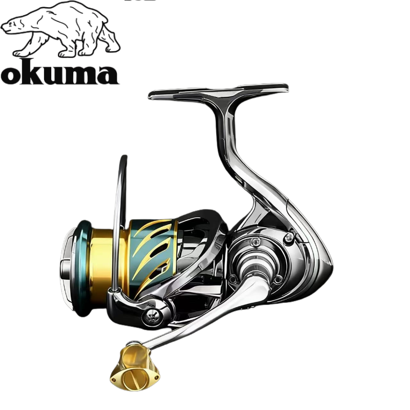 Shimano Reel Stradic - Универсальная спиннинговая катушка Okuma: цельнометаллическая, для