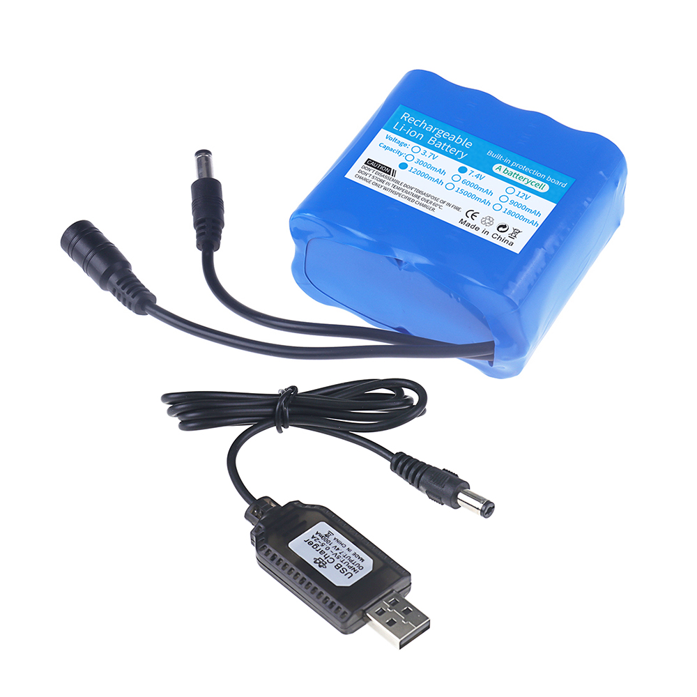 2S4P 18650 литиевая батарея 7, – обзор и цена Fish Finder Battery