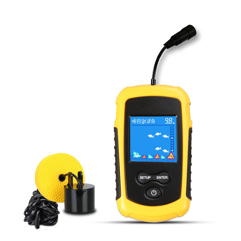 100 м проводной цветной экран  – обзор и цена Fish Finder Portable